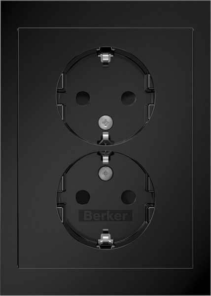 Berker Doppelsteckdose SCHUKO 47592245 von Berker