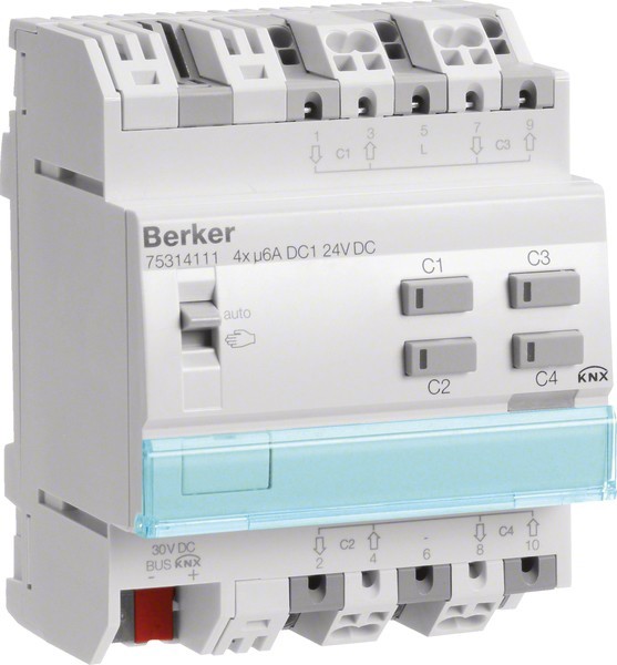 Berker KNX Jalousieaktor 4-fach 75314111 Berker KNX Jalousieaktor 4-fach 75314111 von Berker