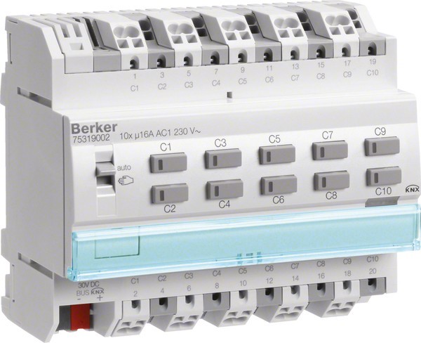 Berker KNX Schalt-/Jalousieaktor 75319002 Berker KNX Schalt-/Jalousieaktor 75319002 von Berker