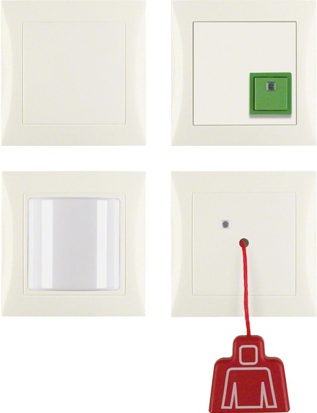 Berker Notruf-Set mit Rahmen 52008982 von Berker