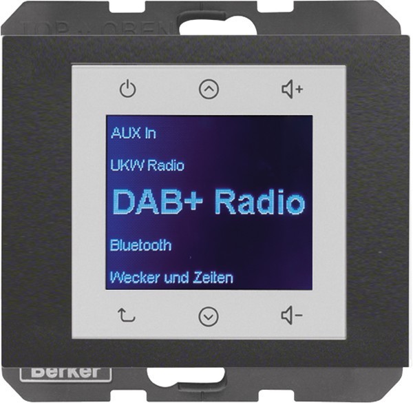 Berker Radio DAB+, Bt., K.x anth. 30847006 Berker Radio DAB+, Bt., K.x anth. 30847006 von Berker
