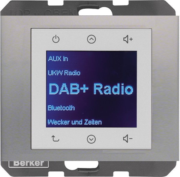 Berker Radio DAB+, Bt., K.x edels 30847004 Berker Radio DAB+, Bt., K.x edels 30847004 von Berker