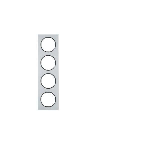 Berker Rahmen Alu/sw 10142284 Berker Rahmen Alu/sw 10142284 von Berker