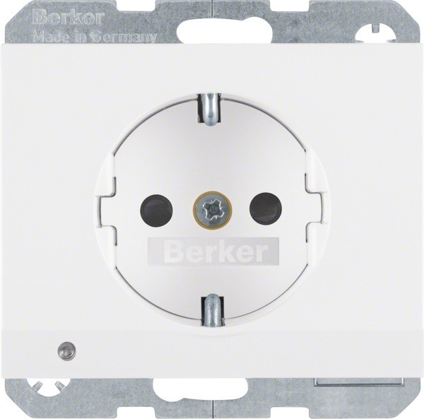 Berker SCHUKO-Steckdose pows/gl 41097009 Berker SCHUKO-Steckdose pows/gl 41097009 von Berker