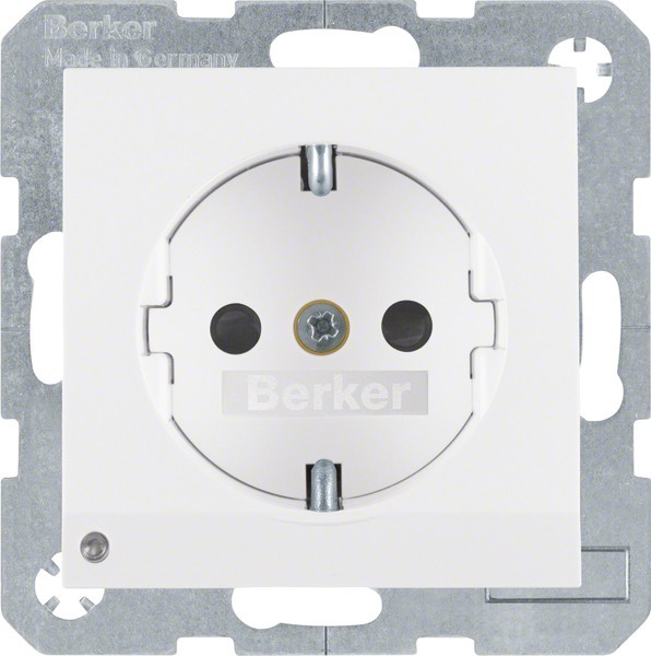 Berker SCHUKO-Steckdose pws/gl 41098989 Berker SCHUKO-Steckdose pws/gl 41098989 von Berker