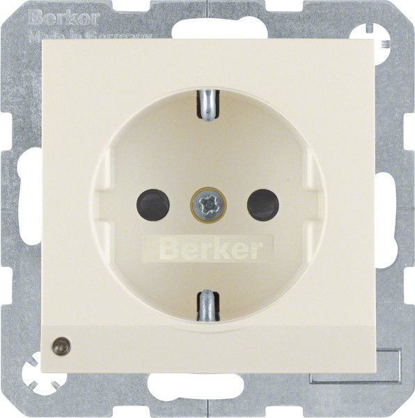 Berker SCHUKO-Steckdose ws/gl 41098982 Berker SCHUKO-Steckdose ws/gl 41098982 von Berker