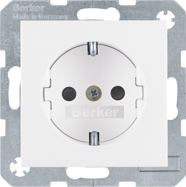 Berker Schuko-Steckdose pws matt 47231909 Berker Schuko-Steckdose pws matt 47231909 von Berker