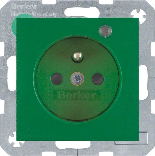 Berker Steckdose Glas gn matt 6765091913 Berker Steckdose Glas gn matt 6765091913 von Berker