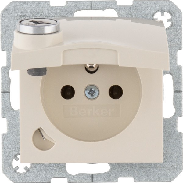 Berker Steckdose m. Erdstift 6765118982 Berker Steckdose m. Erdstift 6765118982 von Berker