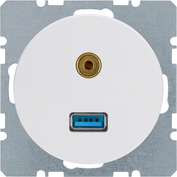 Berker USB/3,5mm Audio Steckdose 3315392089 Berker USB/3,5mm Audio Steckdose 3315392089 von Berker