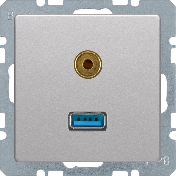 Berker USB/3,5mm Audio Steckdose 3315396084 Berker USB/3,5mm Audio Steckdose 3315396084 von Berker