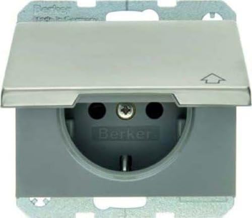 Steckdose selbstschl. Klappdeckel u. erh BERKER 47517204 Steckdose selbstschl. Klappdeckel u. erh BERKER 47517204 von Berker