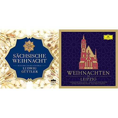 Sächsische Weihnacht & Weihnachten in Leipzig von Berlin Classics / Edel Germany CD / DVD