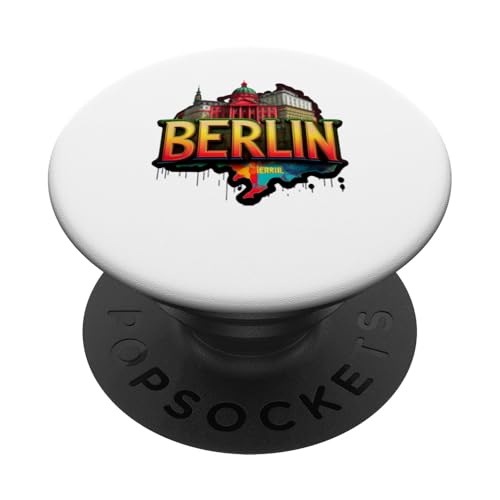 Berlin Design - Berliner Skyline-Kunst - Ich liebe Berlin - Berlin PopSockets mit austauschbarem PopGrip Berlin Design - Berliner Skyline-Kunst - Ich liebe Berlin - Berlin PopSockets mit austauschbarem PopGrip von Berliner Bär Designs - Berlin Shop - Berlin