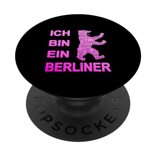 Berlin Design - Ich bin ein Berliner - Ich liebe Berlin PopSockets mit austauschbarem PopGrip Berlin Design - Ich bin ein Berliner - Ich liebe Berlin PopSockets mit austauschbarem PopGrip von Berliner Bär Designs - Berlin Shop - Berlin