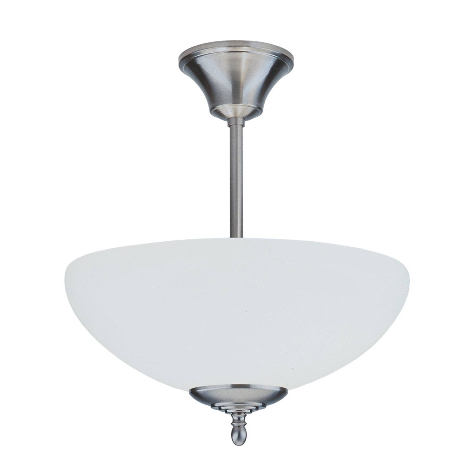 Handgefertigte Deckenleuchte ANNI, Nickel Handgefertigte Deckenleuchte ANNI, Nickel von Berliner Messinglampen