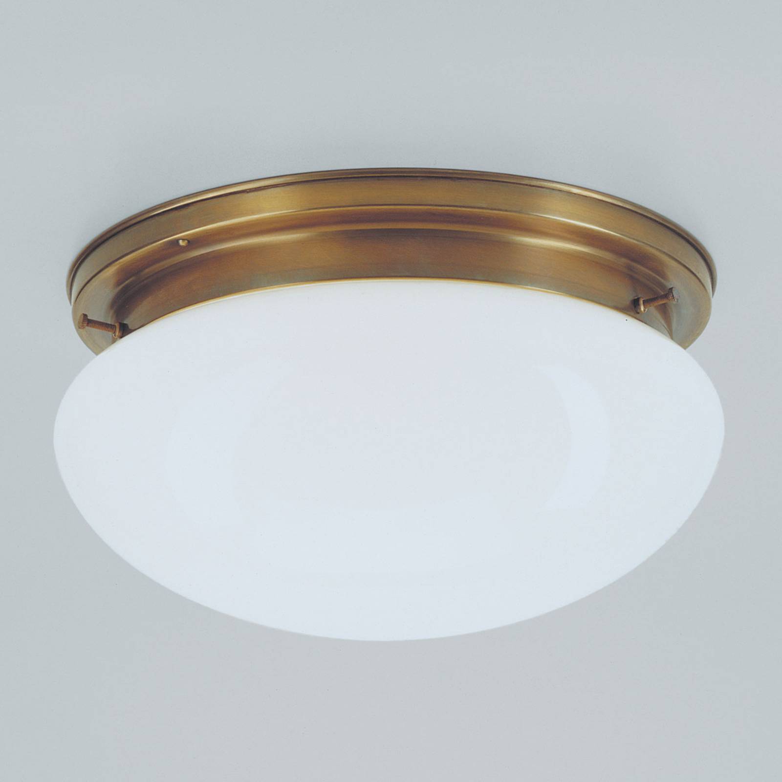 Klassische Deckenleuchte Harry, Ø 30 cm Klassische Deckenleuchte Harry, Ø 30 cm von Berliner Messinglampen