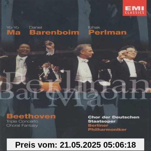Beethoven - Tripelkonzert/Choral Fantasy von Berliner Philharmoniker