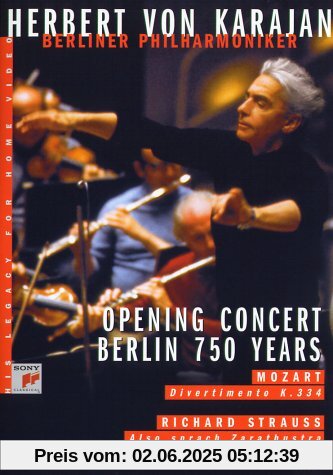 Herbert v. Karajan - 750 Jahre Berlin - Eröffnungskonzert Herbert v. Karajan - 750 Jahre Berlin - Eröffnungskonzert von Berliner Philharmoniker