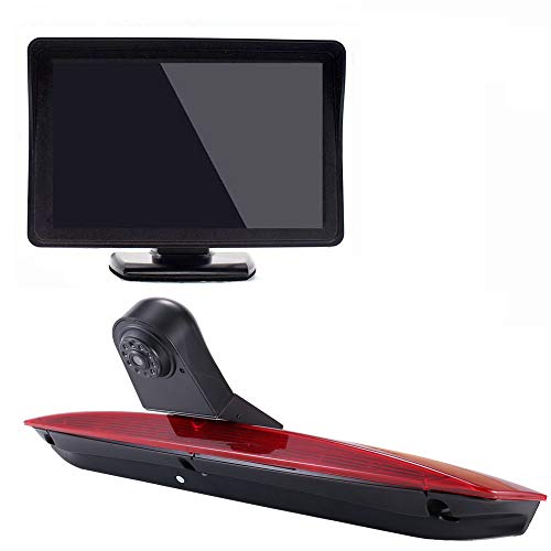「12mm Objektiv CMOS Rückfahrkamera+ 4.3 Zoll TFT LCD Bildschirm Monitor」Bremsleuchte Auto Dach Rückfahrkamera für Vito W447 109 111 114 BLUETEC LWB Kasten GDI Van Dritte MPV 2015 von Berlingan