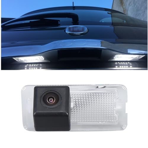 Berlingan Auto Umkehrkennzeichen Lichtkamera Nachtsicht wasserdichtes Einparksystem Rückfahrkamera für FIAT 500 Abarth 500C 595C 695C 312C Linea 500X car Camera CCD von Berlingan