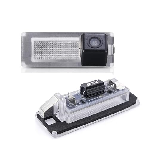 Auto Umkehrkennzeichen Lichtkamera Nachtsicht wasserdichtes Einparksystem Rückfahrkamera für FIAT Ducato/Peugeot Boxer Kasten/Citroen Jumper 2006-2020/Lancia Ypsilon Mk2 843/Musa 350 2003-2011 von Berlingan