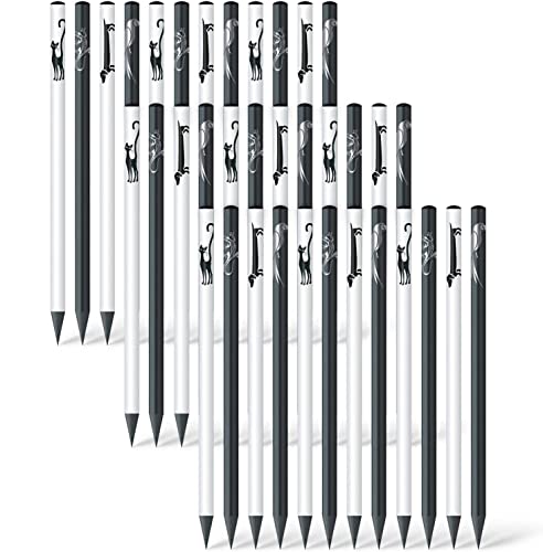 Berlingo Bleistift Set, 36 Stück, HB, vorgespitzt, runde Form, Schwarzes Holz, für das Büro, das Home Office oder die Schule und Uni, Serie Riddle von Berlingo