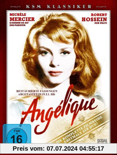 Angélique - Die komplette Filmreihe (5 DVDs im Digi-Pack) von Bernard Borderie