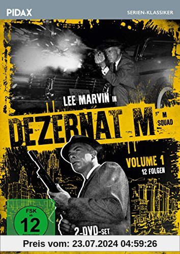 Dezernat M, Vol. 1 (M Squad) / 12 Folgen der legendären Kriminalserie mit Lee Marvin (Pidax Serien-Klassiker) [2 DVDs] von Bernard Girard