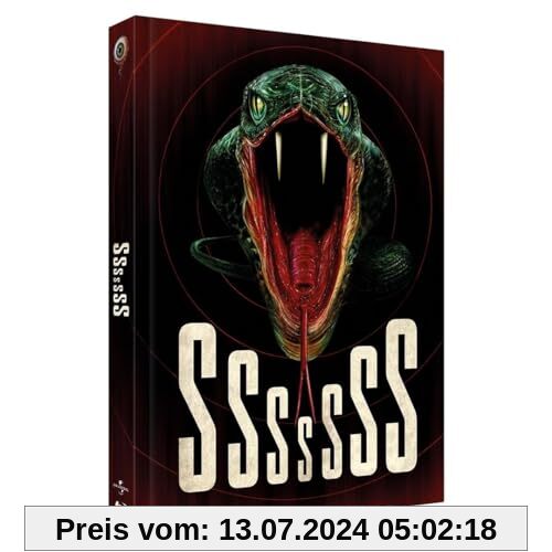 Sssssnake Kobra (SSSSSSS) - Mediabook - Cover B - 2-Disc Limited Collector‘s Edition NR. 72 auf 222 Stück (Blu-ray+DVD) von Bernard L. Kowalski