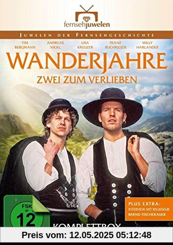 Wanderjahre - Zwei zum Verlieben, Komplettbox [4 DVDs] von Bernd Fischerauer