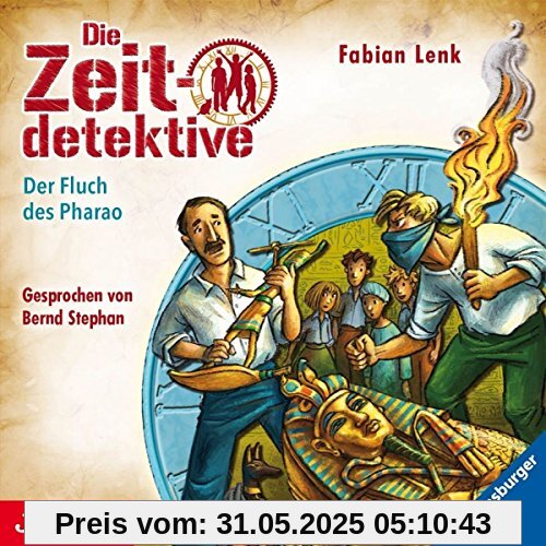 Die Zeitdetektive (36).Der Fluch Des Pharao von Bernd Stephan