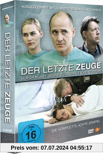 Der letzte Zeuge - Die komplette achte Staffel [3 DVDs] von Bernhard Stephan