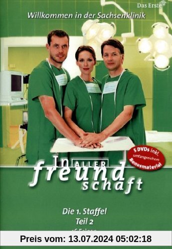In aller Freundschaft - Die 01. Staffel, Teil 2, 16 Folgen [5 DVDs] von Bernhard Stephan