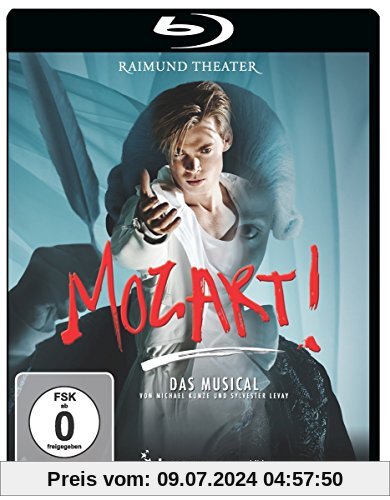 Mozart! Das Musical - Live aus dem Raimundtheater [Blu-ray] von Bernie Boess