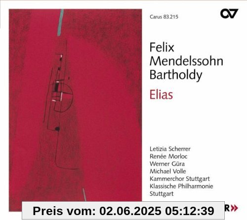 Felix Mendelssohn Bartholdy: Elias op. 70 von Bernius