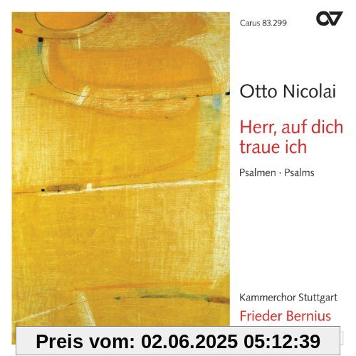 Herr, auf Dich traue ich - Psalmen von Bernius