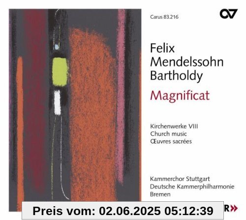 Mendelssohn: Magnificat (Kirchenwerke Vol.8) von Bernius