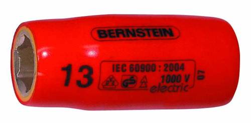 Bernstein Tools 16-446 VDE Außen-Sechskant VDE-Steckschlüsseleinsatz 15mm 1/2  (12.5 mm) von Bernstein Tools