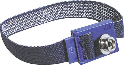 Bernstein Tools 9-342-1 ESD-Handgelenkband Schwarz Druckknopf 3mm von Bernstein Tools