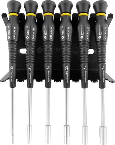 Bernstein Tools ESD Schraubendreher-Set 6teilig Außen-Sechskant von Bernstein Tools