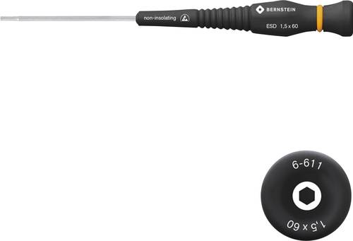 Bernstein Tools ESD Steckschlüssel-Schraubendreher Schlüsselweite (Metrisch): 1.5mm Klingenlänge: von Bernstein Tools