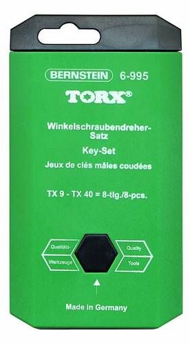 Bernstein Tools TORX BO Winkelschraubendreher-Set 8teilig von Bernstein Tools