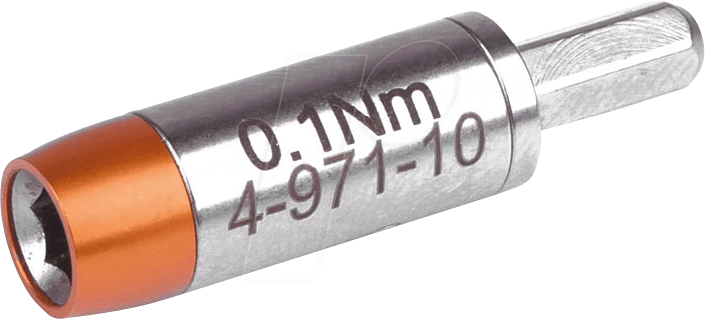 BERN 4 971 - Drehmoment-Adapter für 4 mm Bits, 0,1 Nm von Bernstein