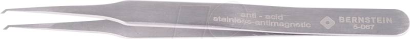 BERN 5 067 - SMD-Pinzette, 45° gewinkelt, breit, 120 mm von Bernstein