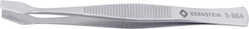 BERN 5 864 - SMD-Pinzette, flach, eckig, gebogen, 105 mm BERN 5 864 - SMD-Pinzette, flach, eckig, gebogen, 105 mm von Bernstein