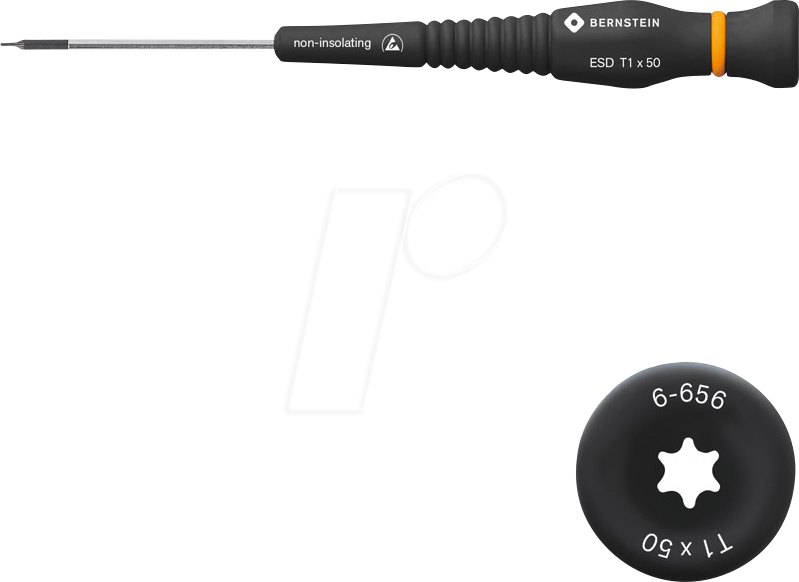 BERN 6 656 - ESD Schraubendreher, TORX® (TX), T1 von Bernstein