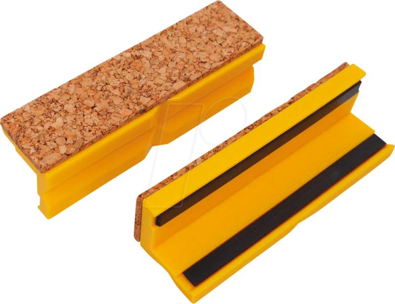 BERN 9 900 S4100 - Schonbacken für Schraubstöcke, Kork/Kunststoff, 100 mm, 1 Paar von Bernstein