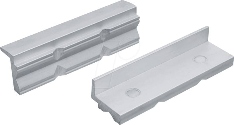 BERN 9 900 S9100 - Schonbacken für Schraubstöcke, Alu-Prismen, 100 mm, 1 Paar von Bernstein
