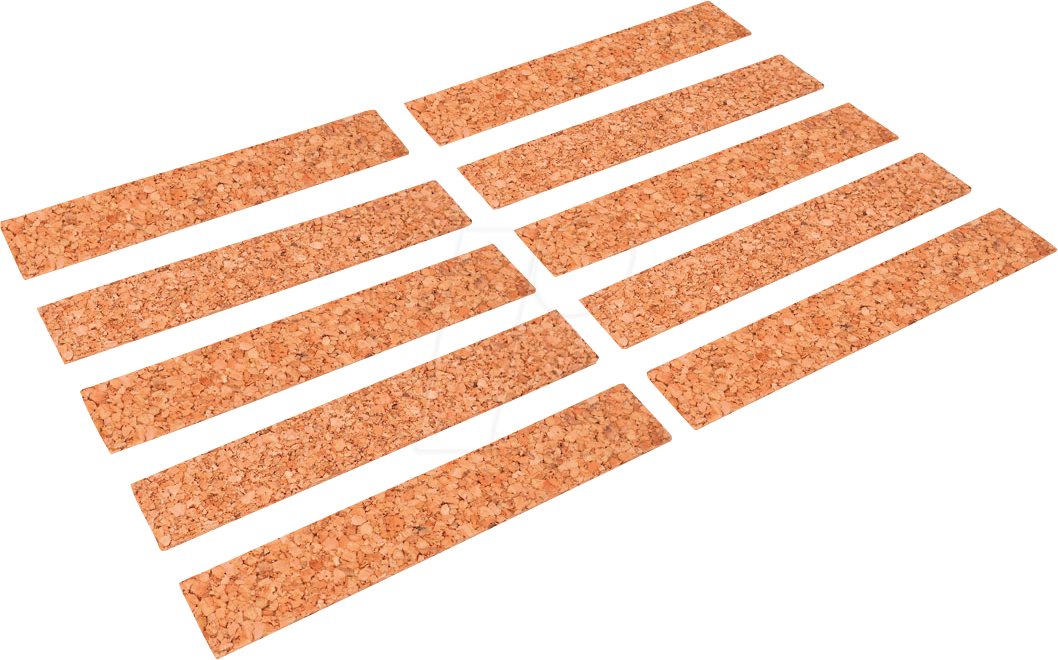 BERN K 150253 - Universal-Schonbacken, selbstklebend, Kork, 150 mm, 10 Stück von Bernstein